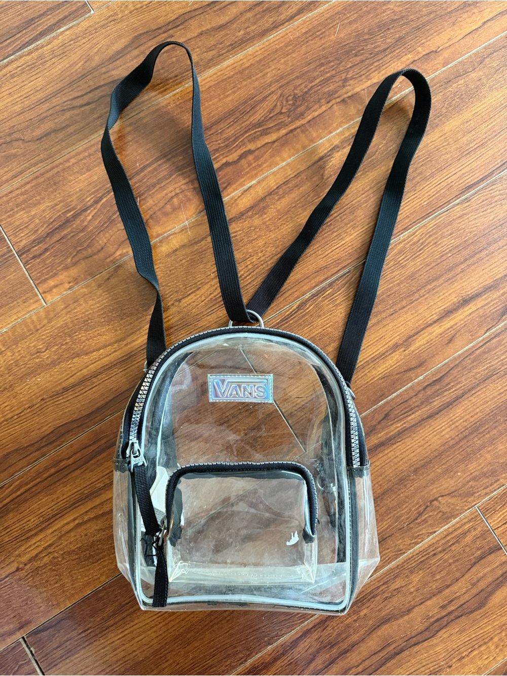 Vans Clear Mini Backpack/Purse - Picture 2 of 9